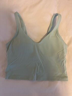 Lululemon Align Tank Top Light Support, A/B Cup in color “Delicate Mint”